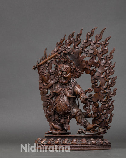 Horse-Headed Hayagriva Statue | Authentic Nepalese Craft