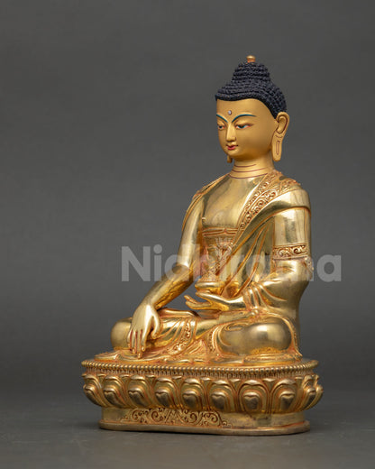 Buddha Shakyamuni Statue | Traditional Buddhist Artwork