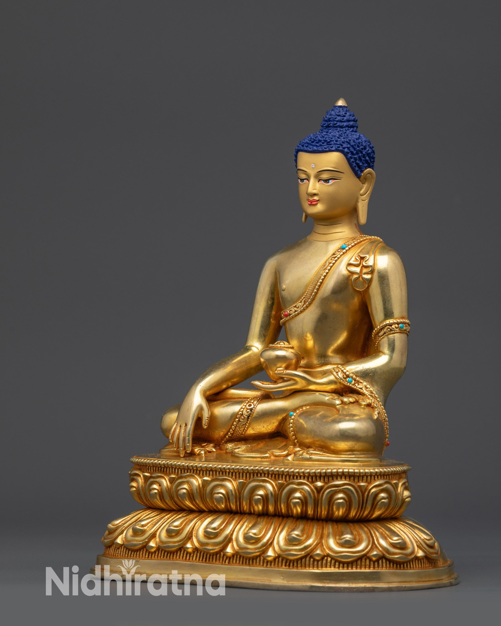 Meditation Shakyamuni Buddha Statue | Tibetan Buddhist Sculpture