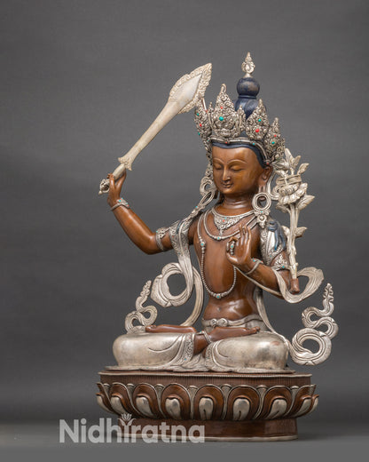 Bodhisattva Manjushri Statue - Symbol of Enlightened knowledge