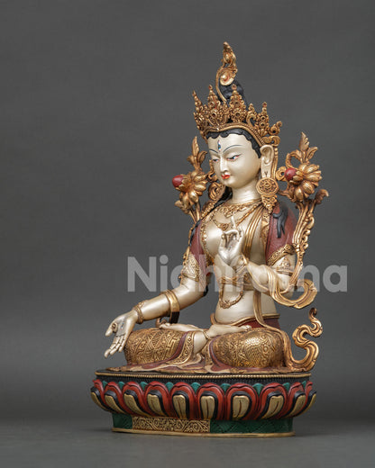 White Tara Statue