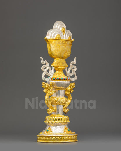 Astamangala Set for Tibetan Offering Rituals
