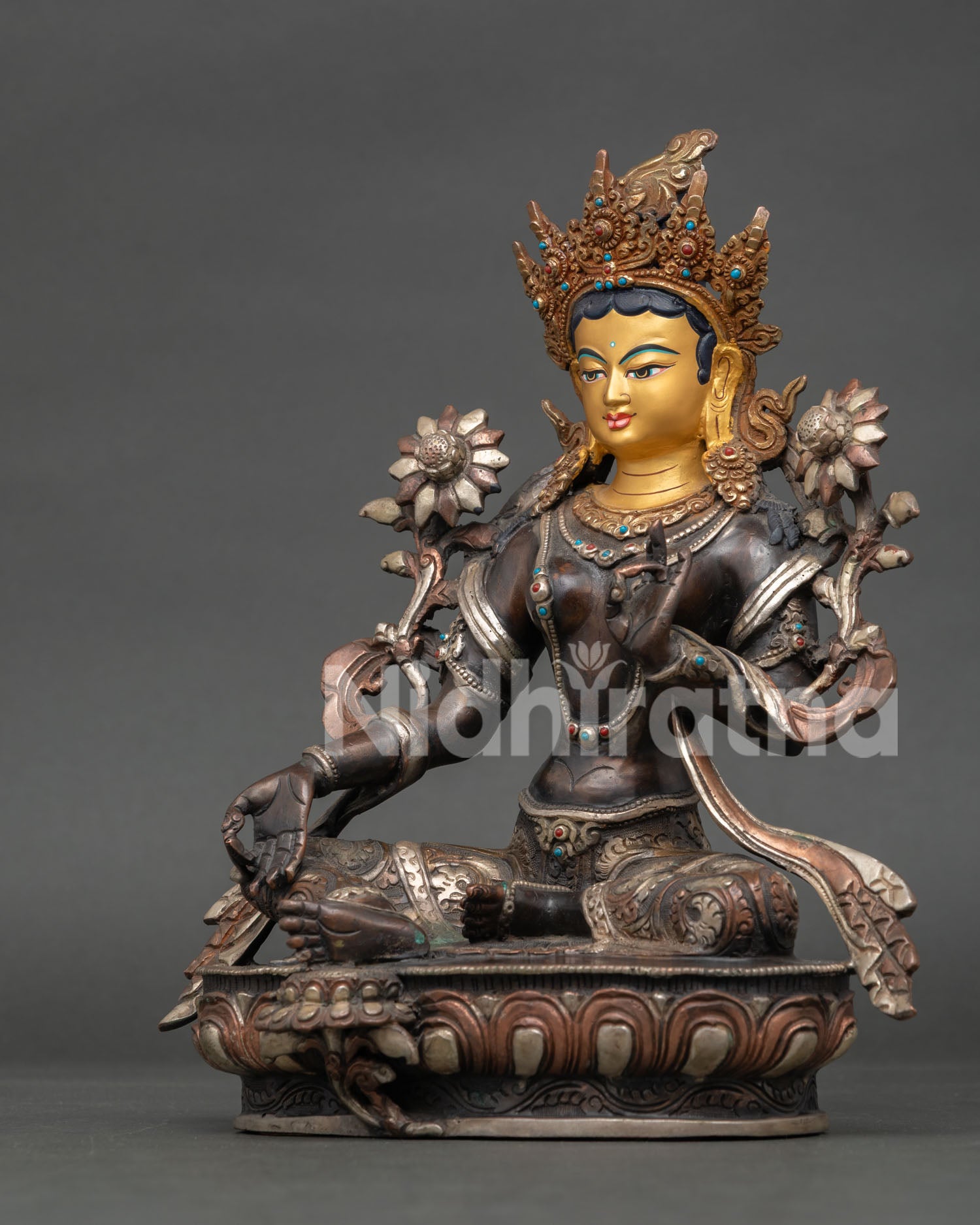 Green Tara Statue