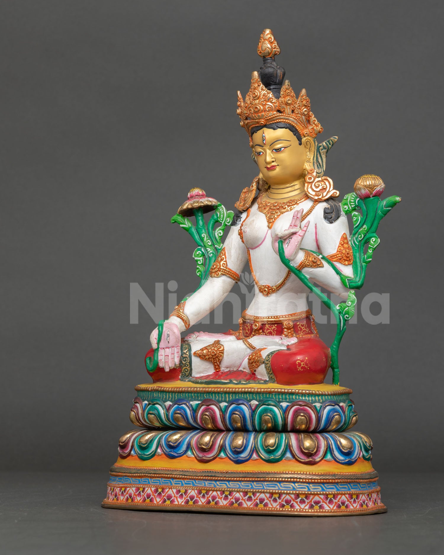 White Tara Statue