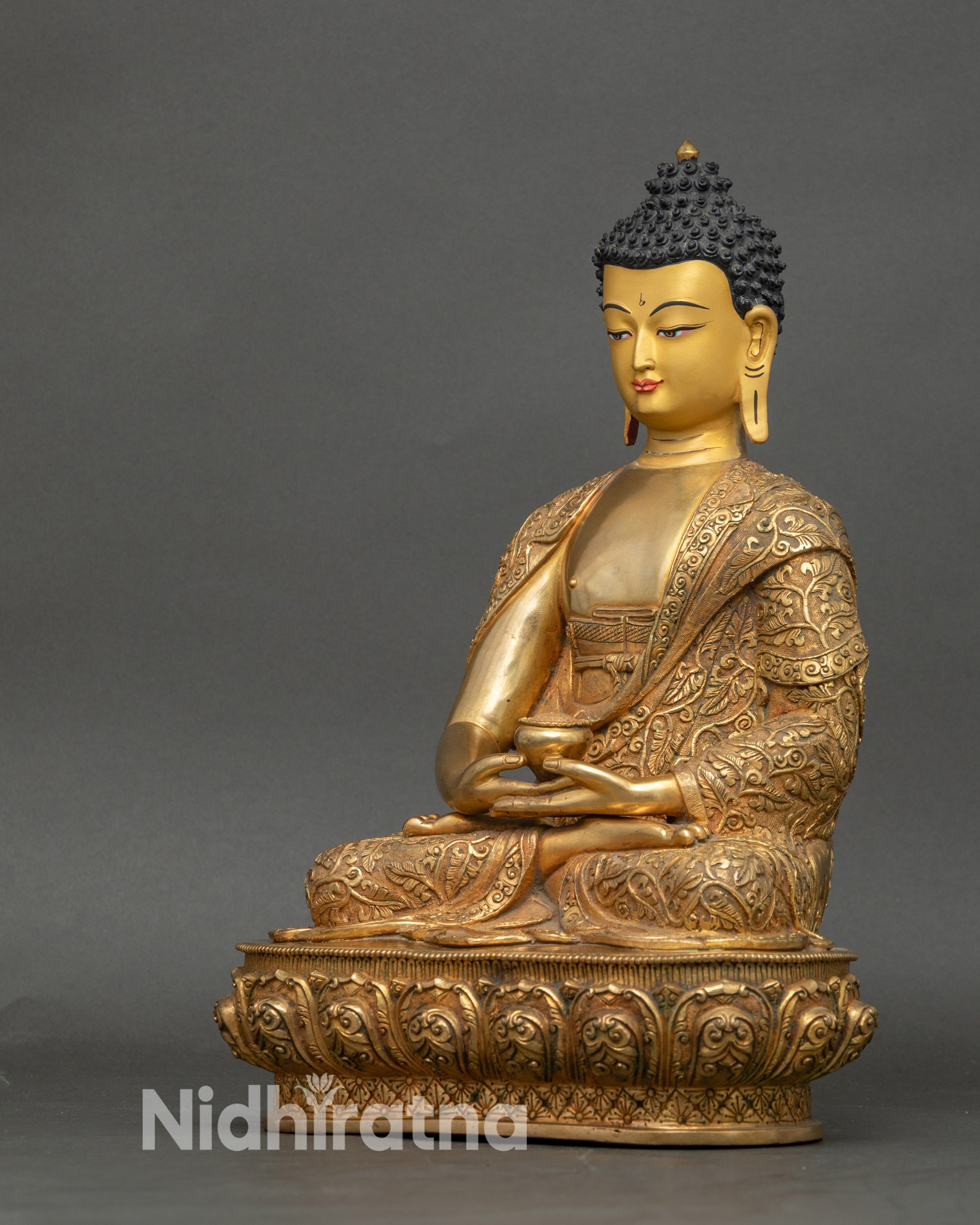 Authentic Amitabha Buddha Statue for Meditation Practice