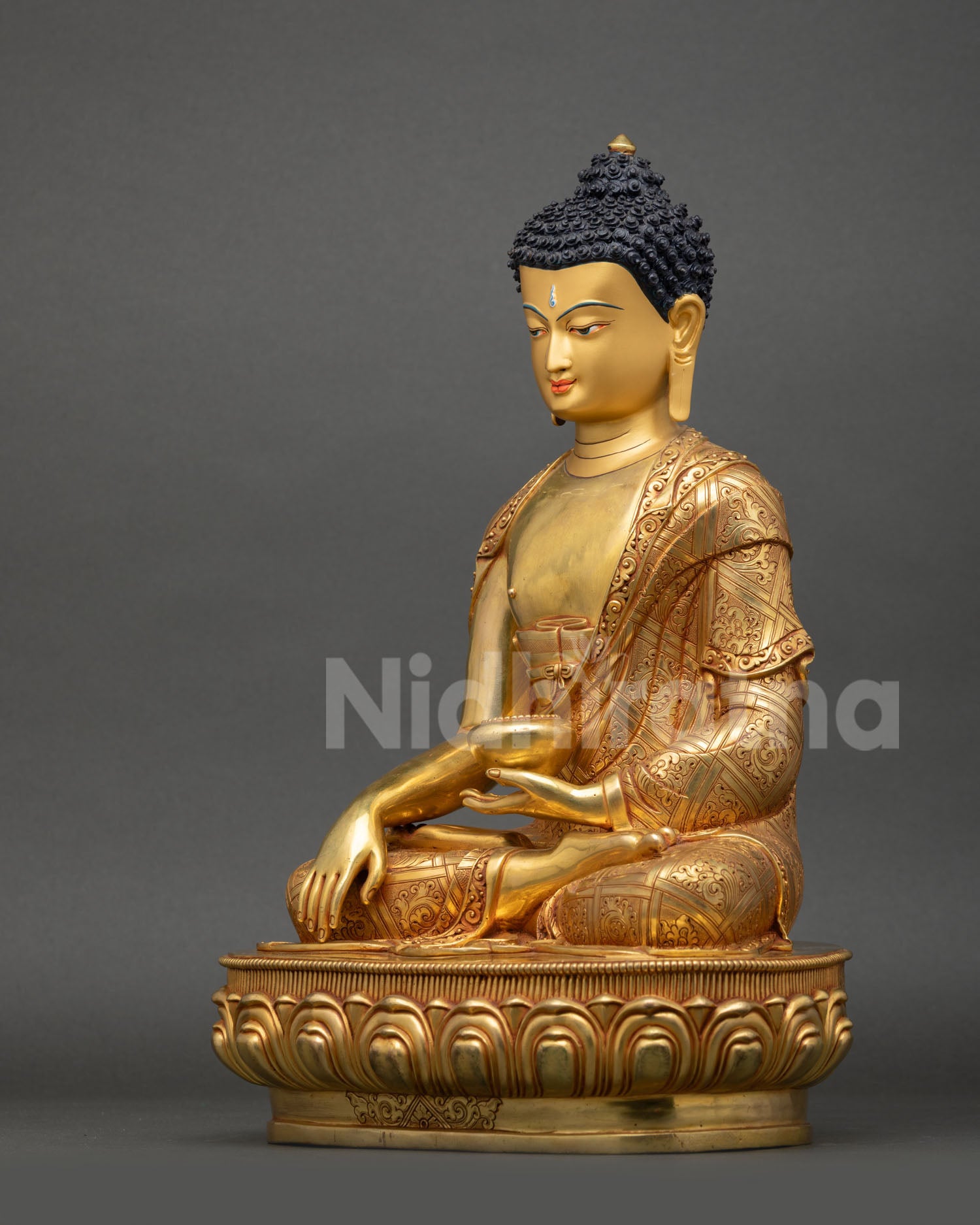 Buddha Shakyamuni Sculpture | Handmade in Nepal