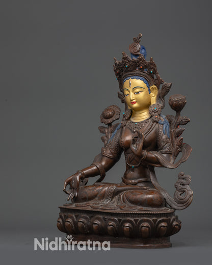 White Tara Statue