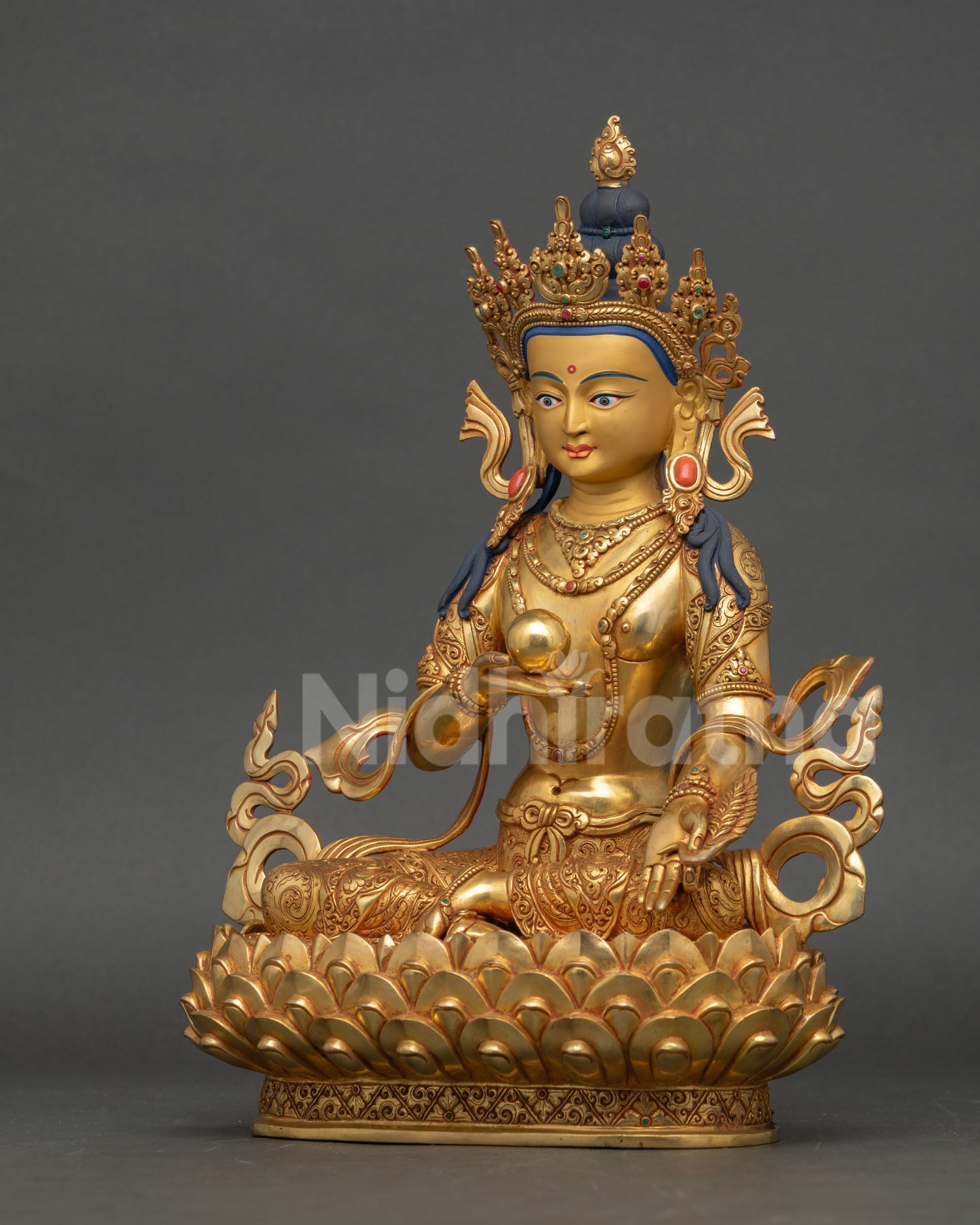 Kshitigarbha Statue | Buddhist Art for Home & Altar Decor