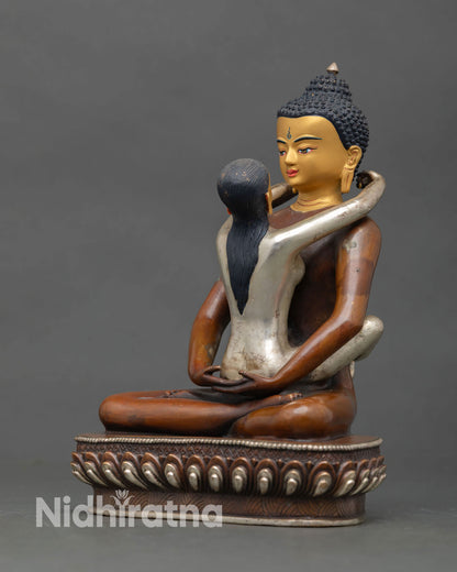 Samantabhadra Statue for Meditation and Spiritual Decor