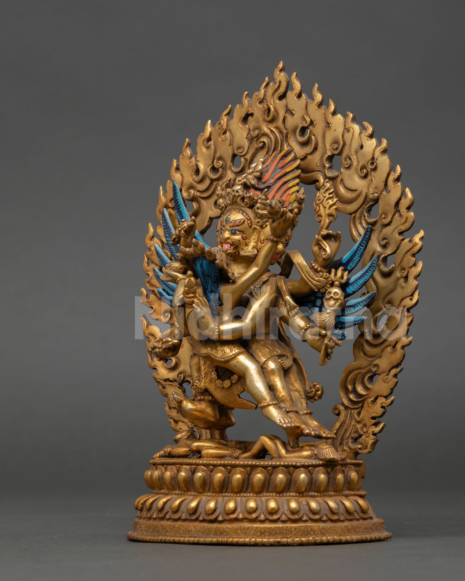 Vajrakilaya Yab-Yum Statue | Powerful Buddhist Wrathful Deity
