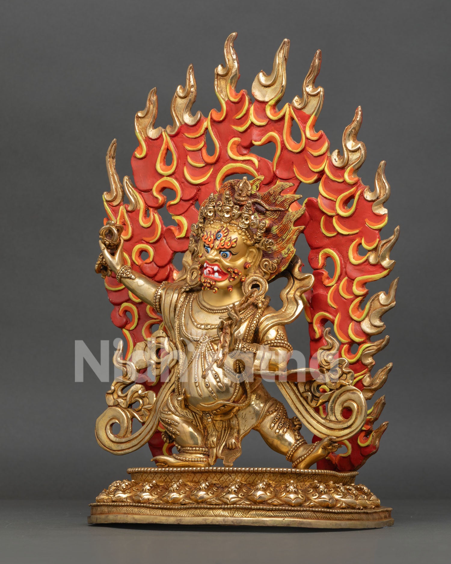 Vajrapani Statue | Buddhist Guardian Deity Artwork