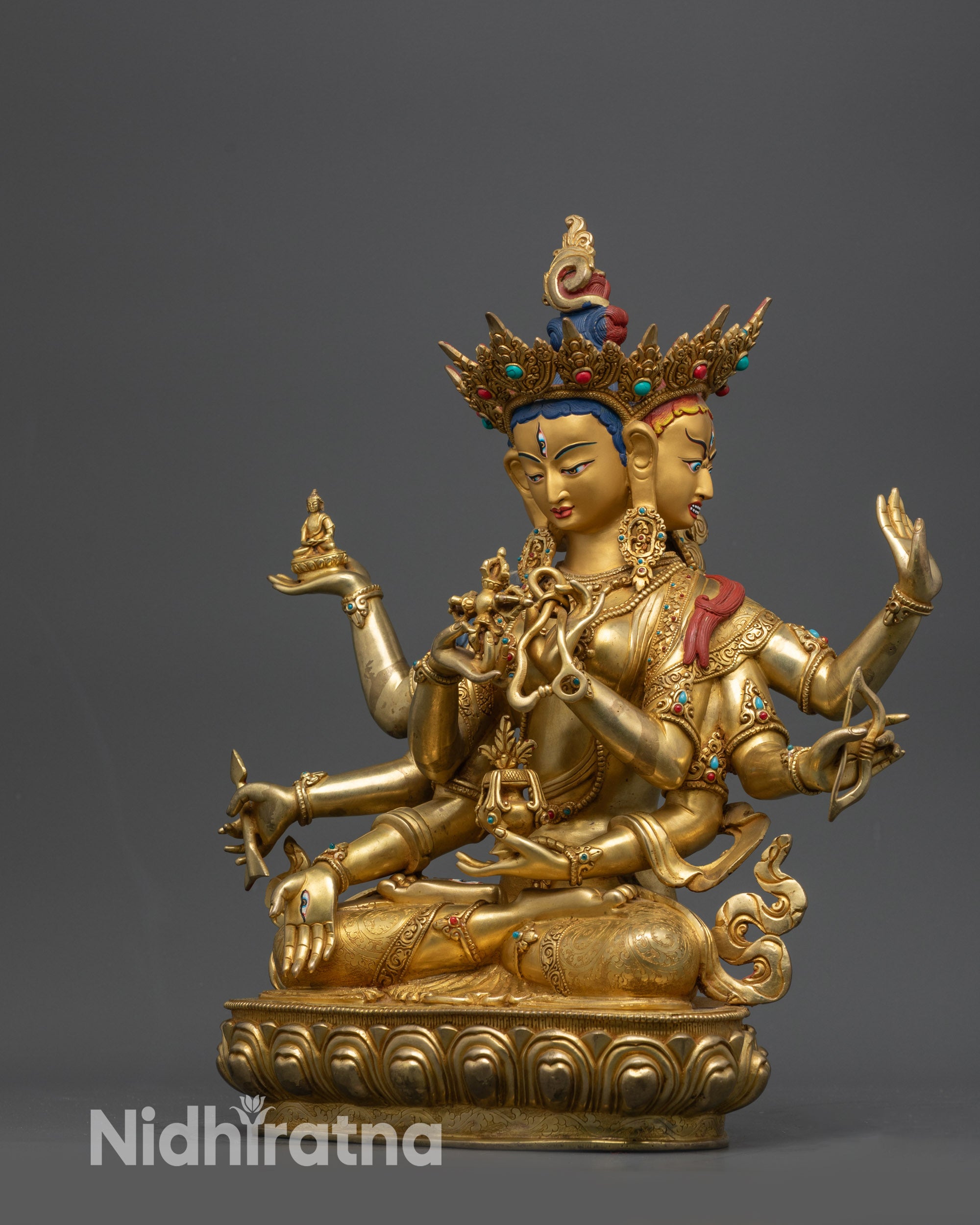 Protector of Life Ushnishavijaya Namgyalma Statue | Handcrafted in Nepal