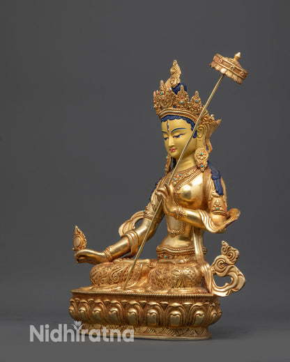 Buddhist Statue of Dukar | The White Parasol Bodhisattva Sculpture