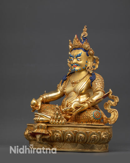 Handcrafted Premium Dzambhala Statue | Prosperity and Fortune Sculpture