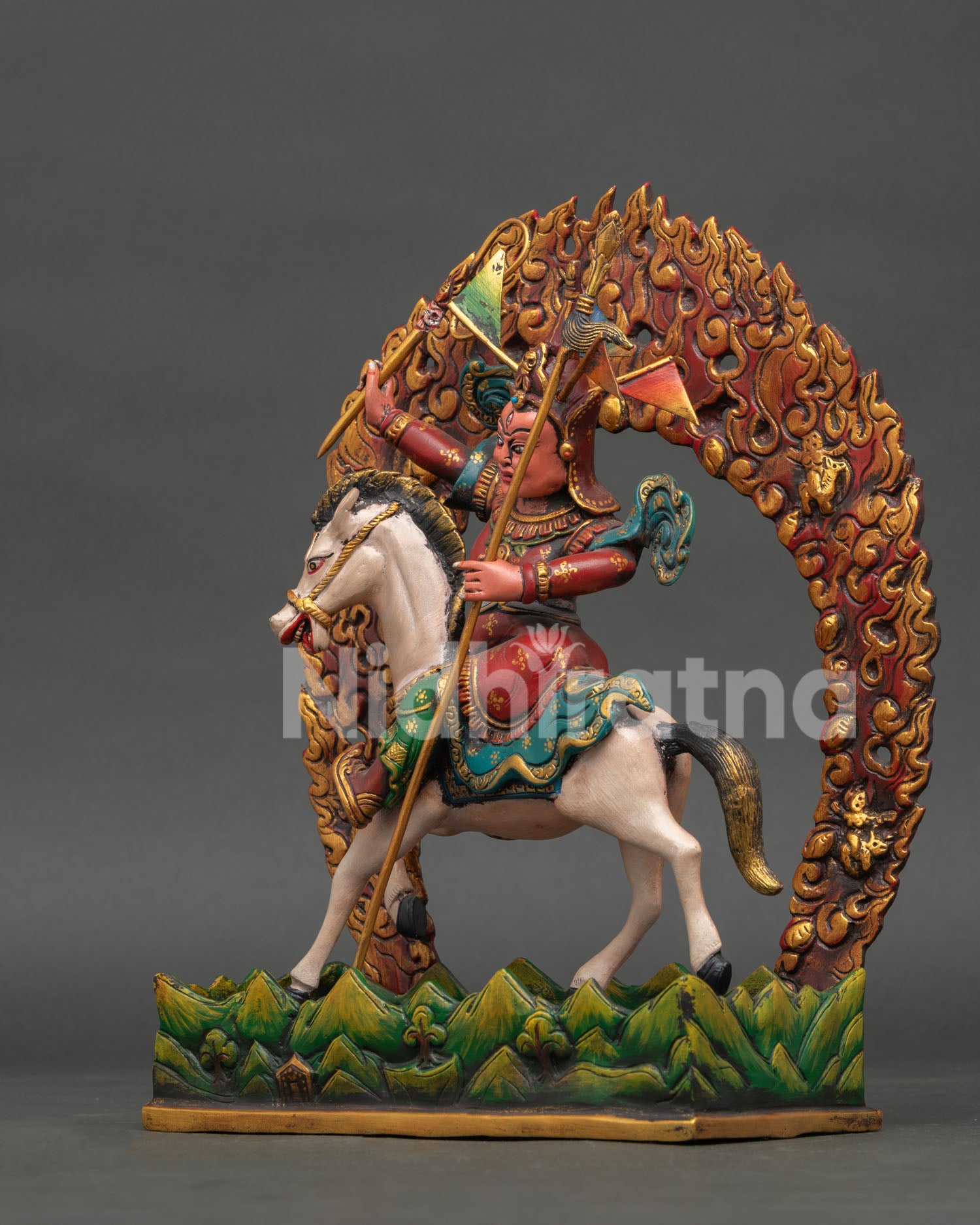 King Gesar Statue
