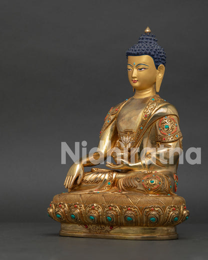 Buddha Shakyamuni Statue | Traditional Buddhist Art