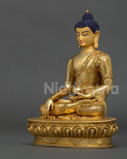 Shakyamuni Buddha Statue | Himalayan Meditation Buddha Art