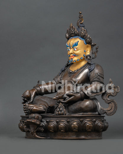 Dzambhala Statue - Buddhist Wealth God Sacred Art