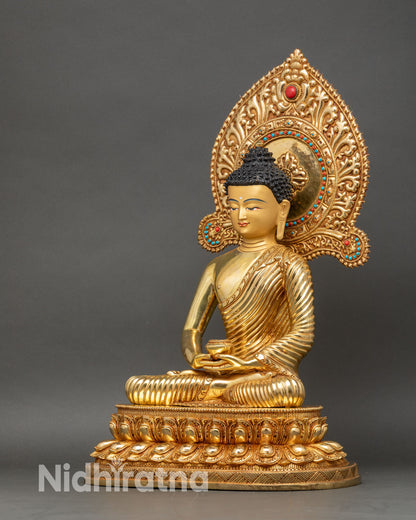 Amitabha Buddha Statue | Himalayan Art from Nepal