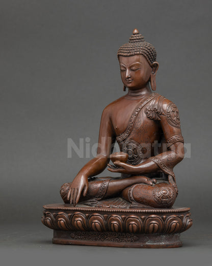 Traditional Shakyamuni Buddha Statue for Sacred Space