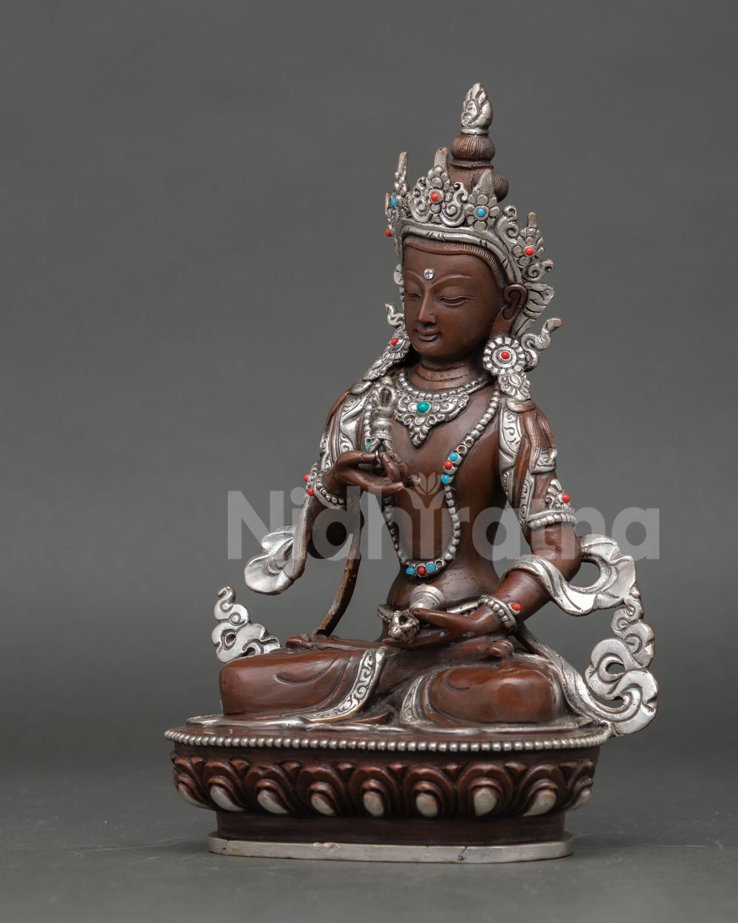 Vajrasattva Statue | Tibetan Vajrayana Purification Deity