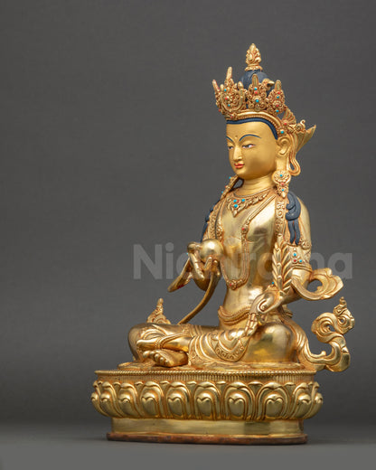 Buddhist Protector Kshitigarbha Statue for Sentient Beings