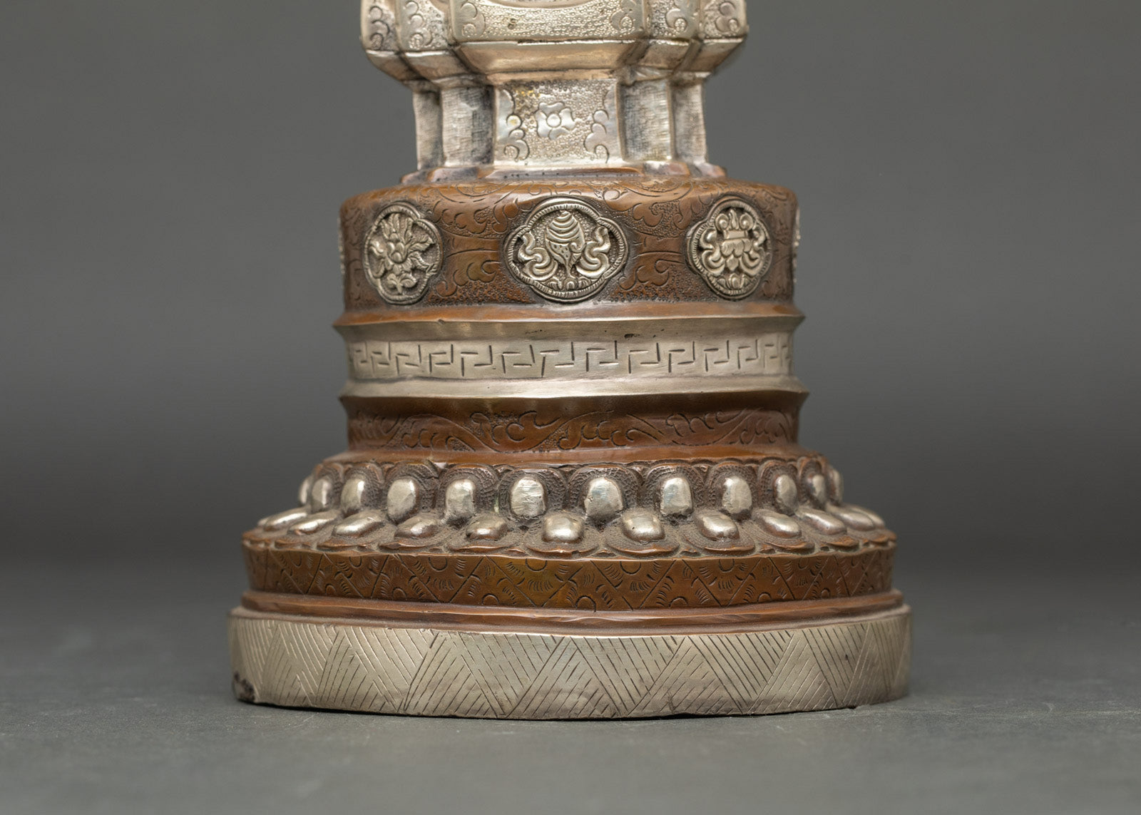Handmade Kadampa Stupa | Sacred Shrine for Kadampa Buddhism
