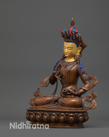 Vajrasattva Statue – Handcrafted Buddhist Altar and Meditation Figure