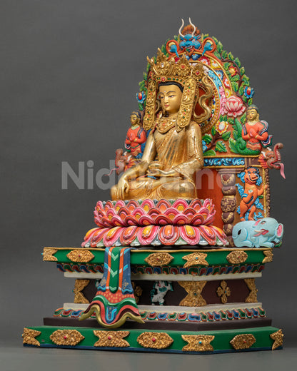 Jowo Rinpoche Statue – Sacred Representation of Historical Buddha
