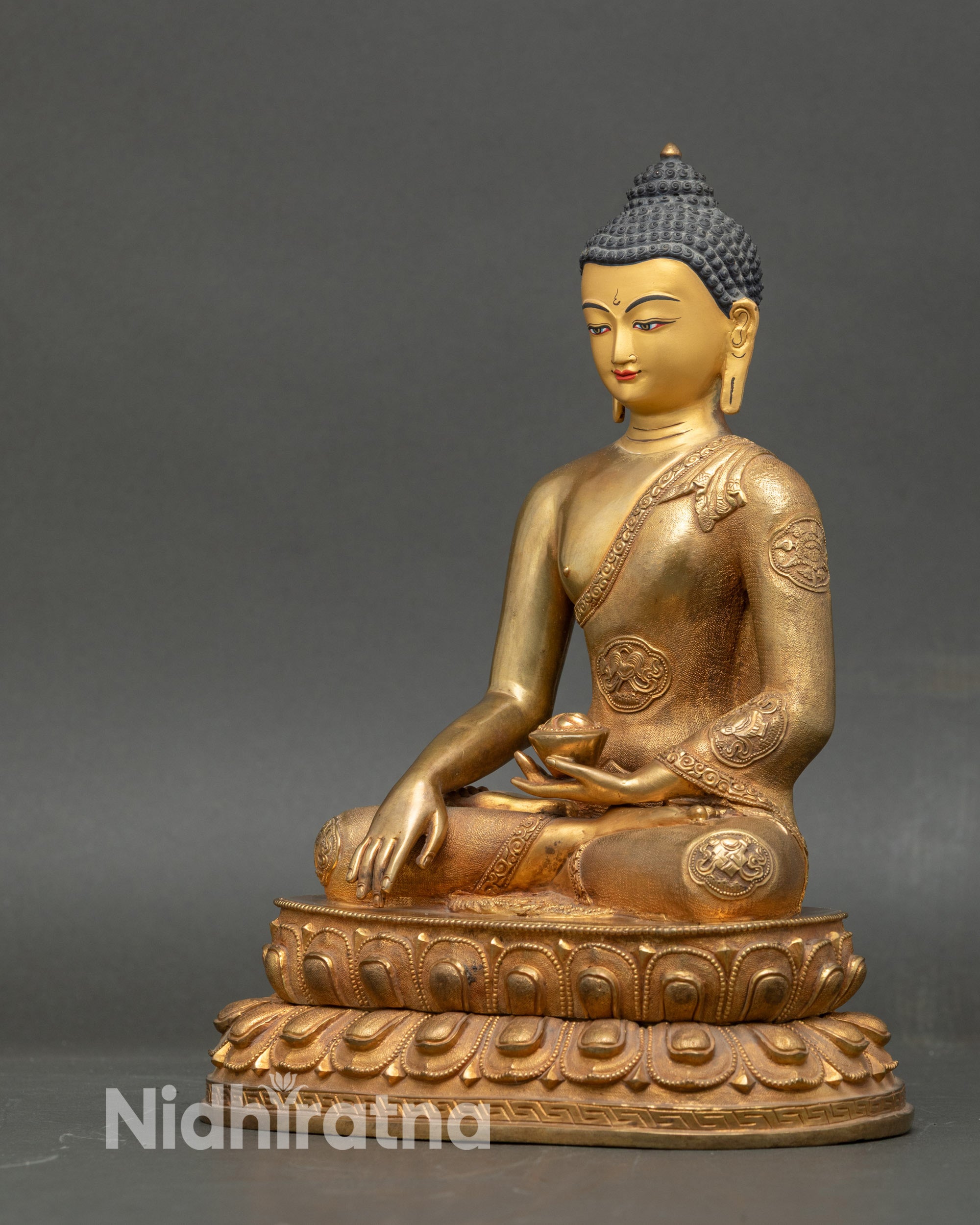 Shakyamuni Buddha Enlightenment Statue | Meditation Art