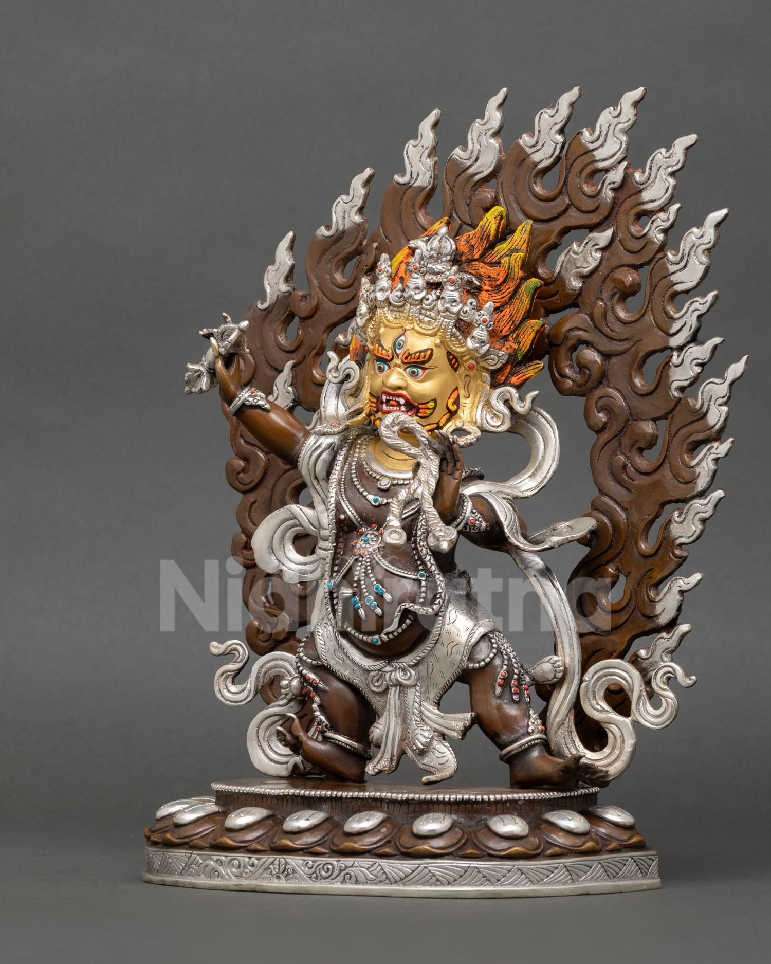 Vajrapani Bodhisattva Statue | Sacred Dharma Guardian