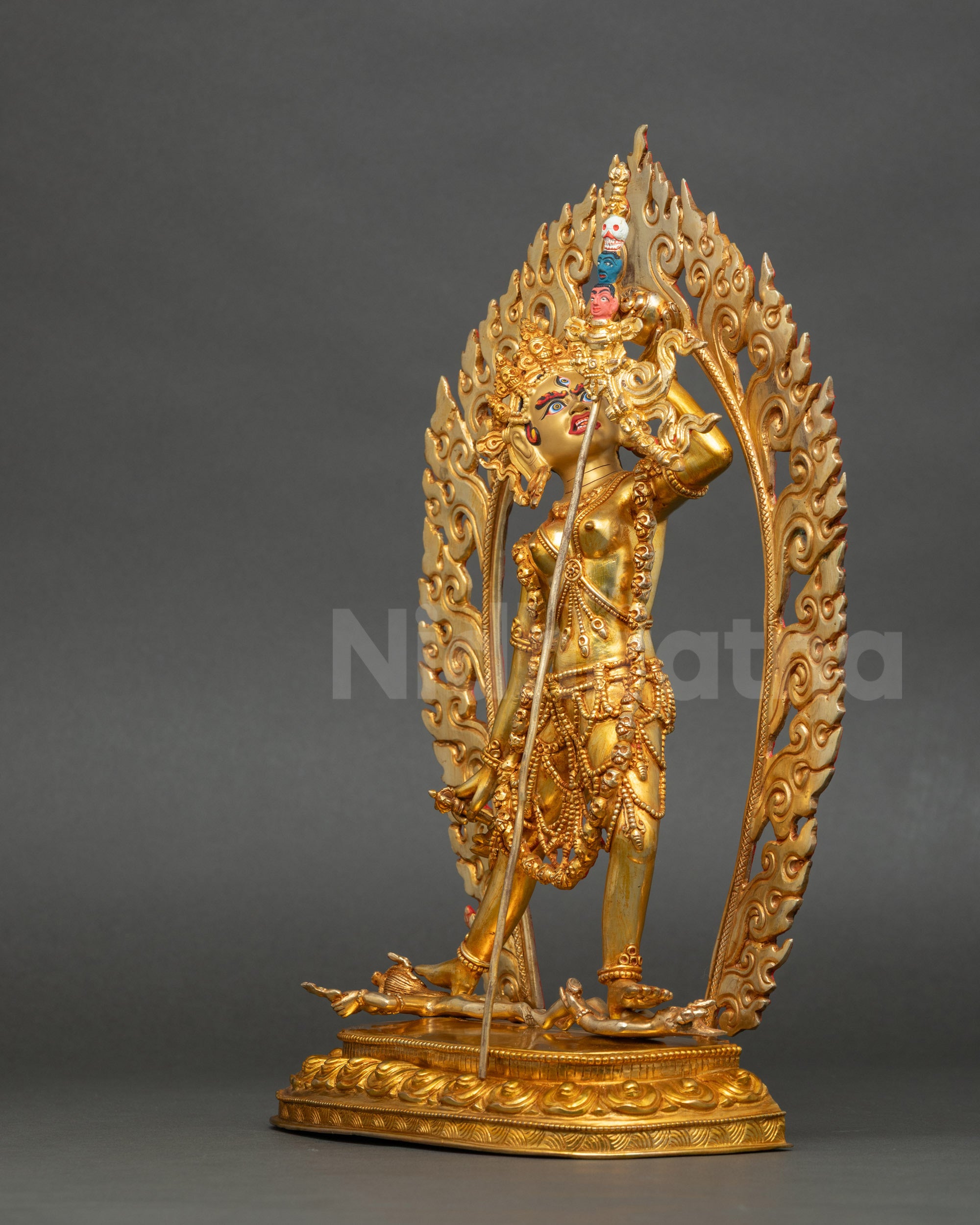 Dorje Naljorma Statue | Handcrafted Nepalese Goddess for Chöd & Energy