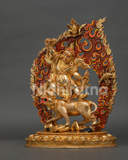Dorje Drolo Statue | Wrathful Buddhist Protector