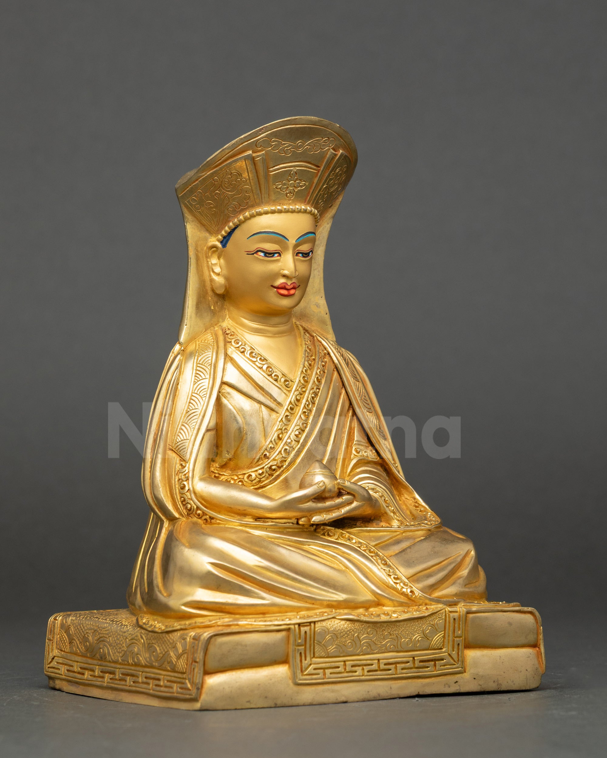 Traditional Tibetan Master Trio Set for Wisdom and Guidance