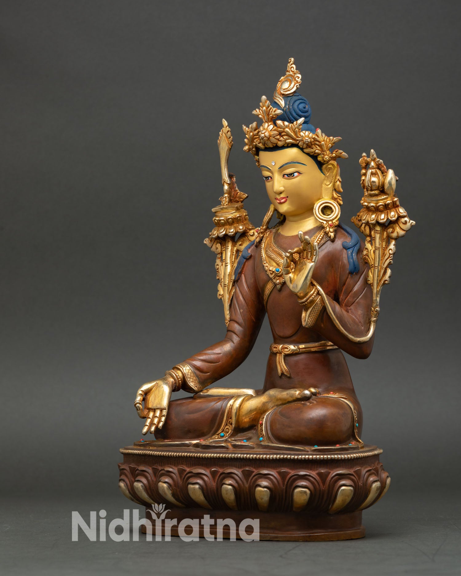 Yuthok Yonten Gonpo Statue – Tibetan Healing Master from Nepal