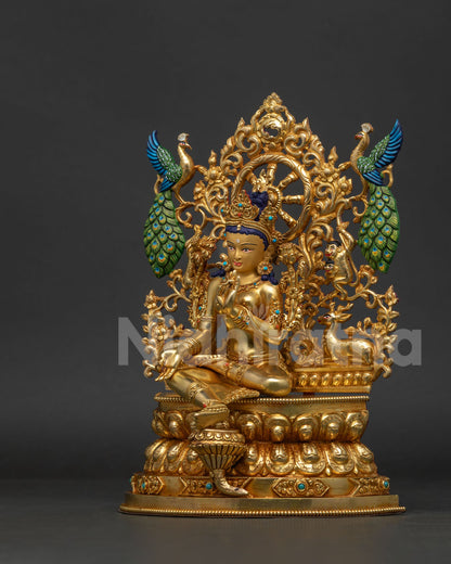 Green Tara Statue