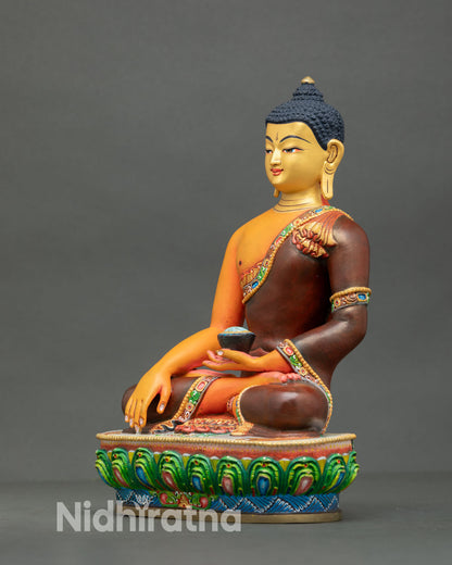 Shakyamuni Buddha Statue | Traditional Newari Artisan Craft