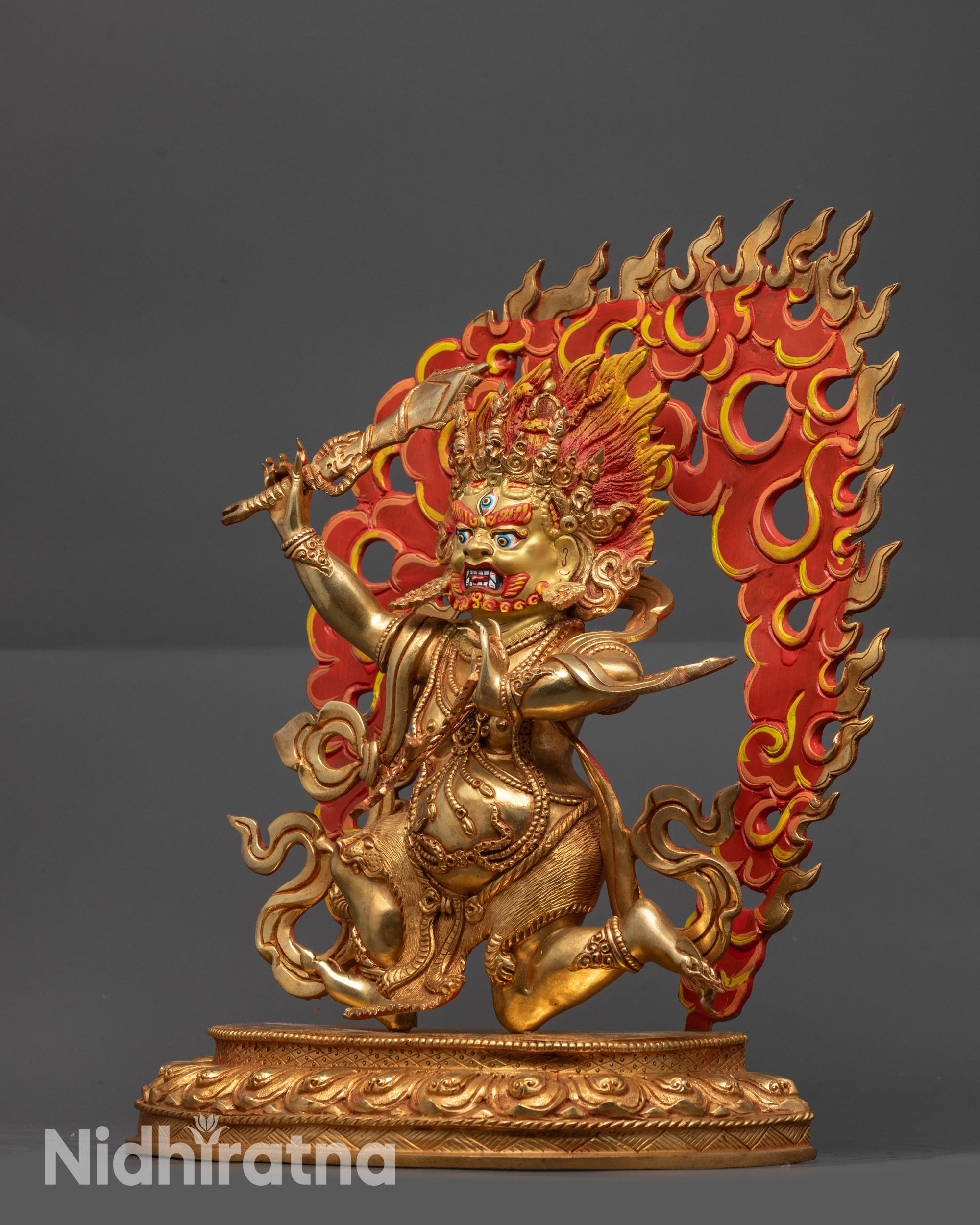 Protector Sankata Statue | Sacred Lost Wax Casted Buddhist Sculpture