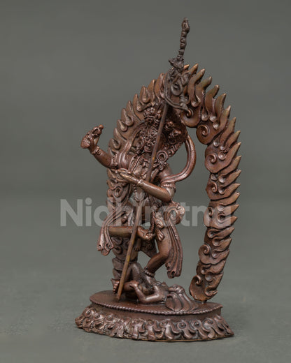 Dorje Phagmo Statue – Oxidized Copper Sacred Dakini Art