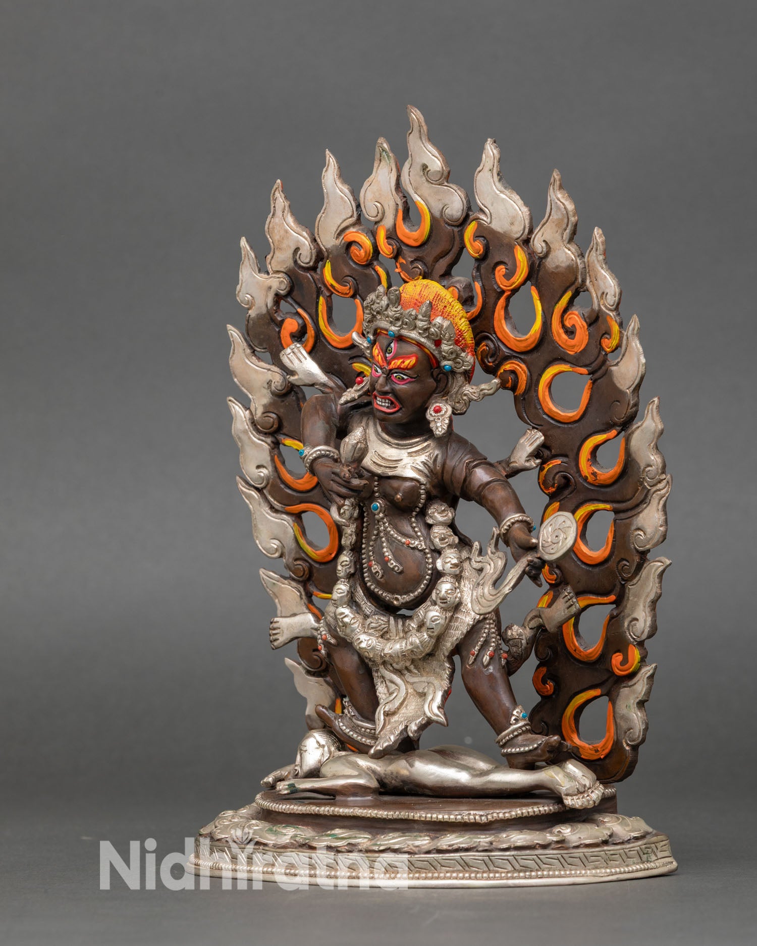 Drogdze Wangmo Statue | Wrathful Female Protector Deity
