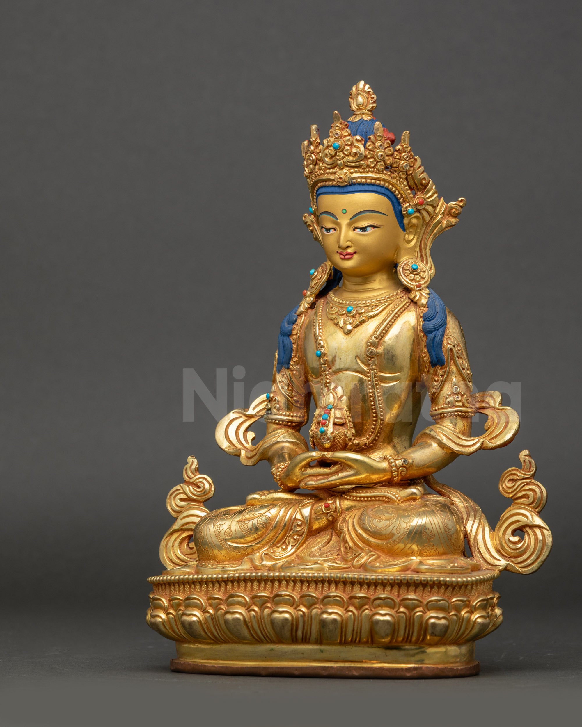 Infinite Life Amitayus Statue | Buddhist Devotional Art