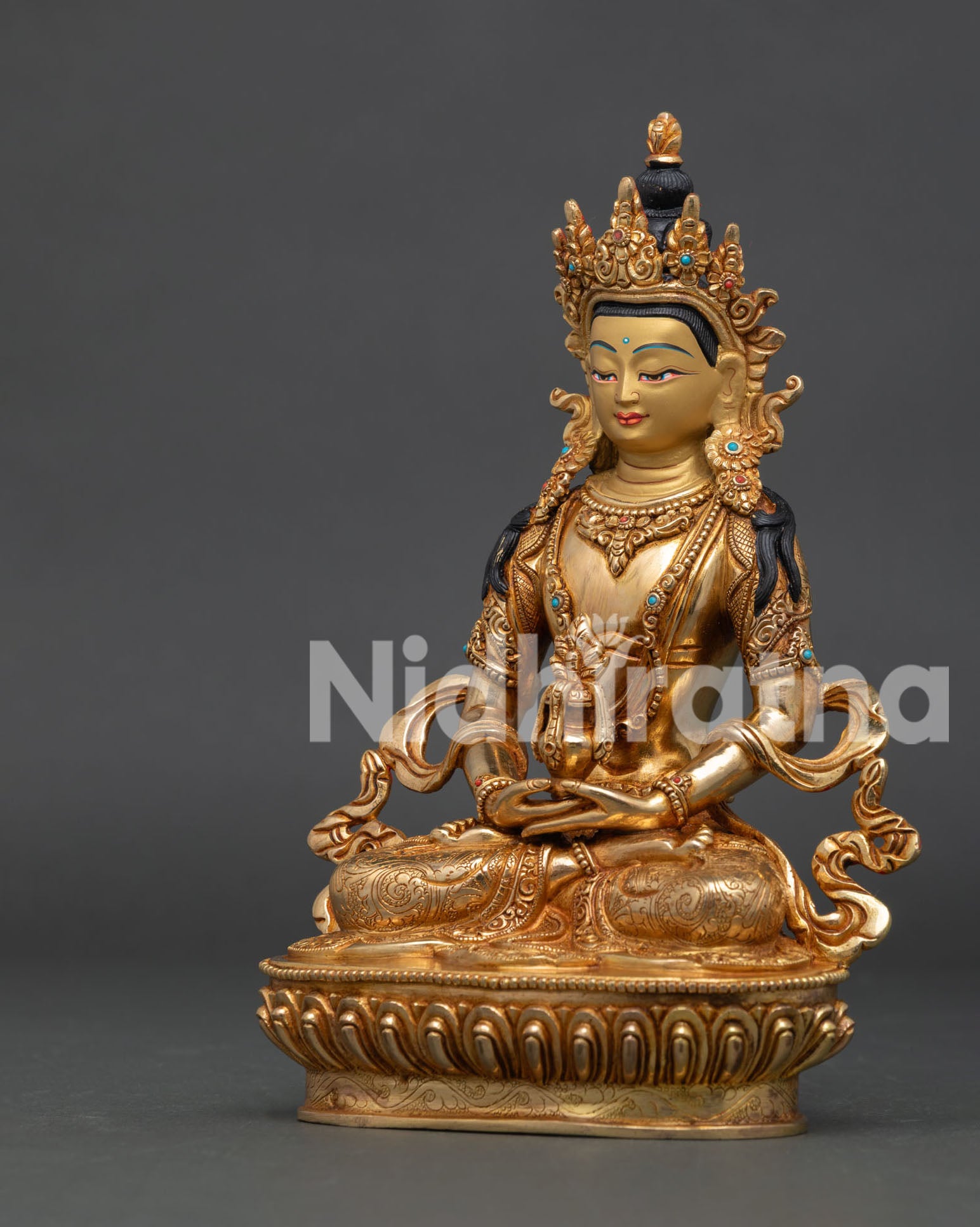 Amitayus Statue | Traditional Nepalese Sacred Art