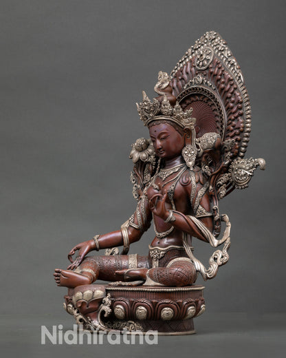 Green Tara Statue - The Beloved Goddess of Liberation