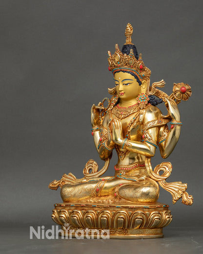 Chenrezig Statue - The Embodiment of Infinite Compassion