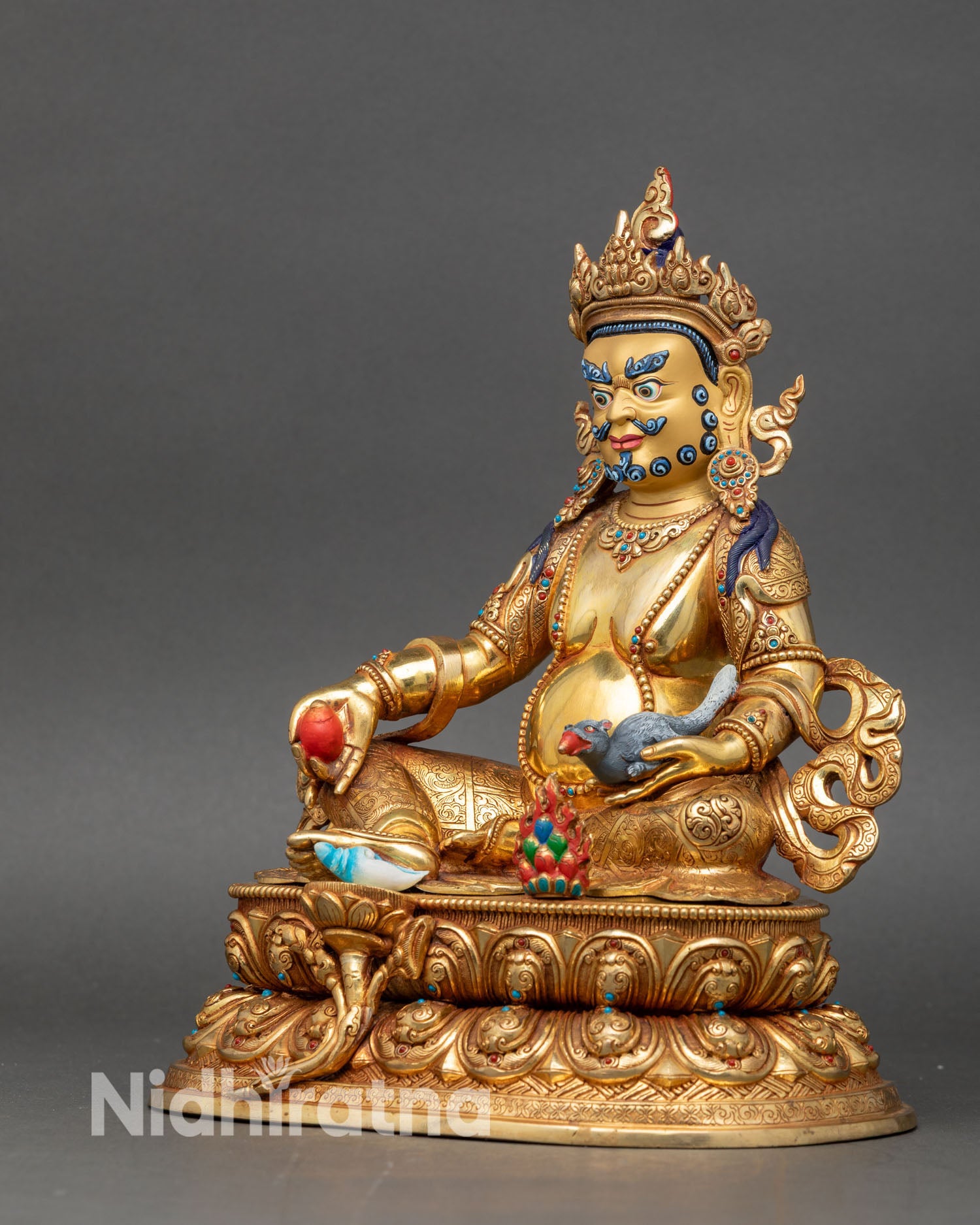 Dzambhala Statue for Abundance and Good Fortune