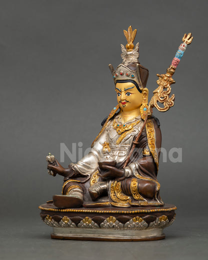 Guru Rinpoche Statue | Handmade Buddhist Artwork