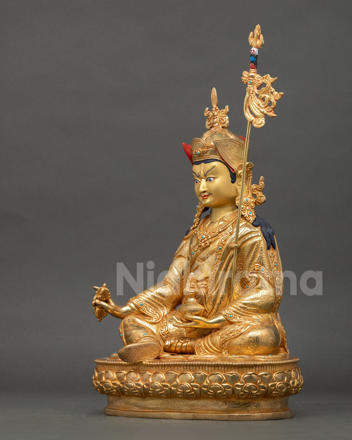 Guru Rinpoche Statue - Himalayan Meditation Art