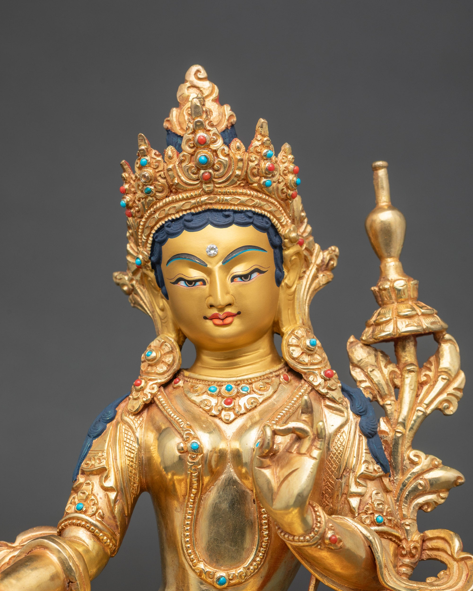 The Twenty-One Emanations of Tara – Complete 21 Tara Statue Set