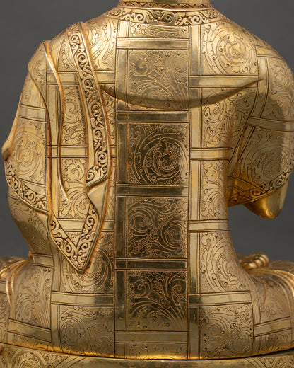 Buddhist Tsongkhapa Set | Handcrafted Trio Set of Buddhist Masters