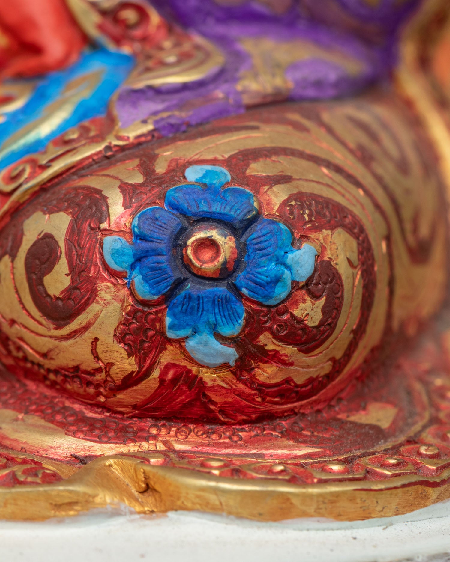 Guru Rinpoche Statue | Handcrafted Himalayan Buddhist Sculpture